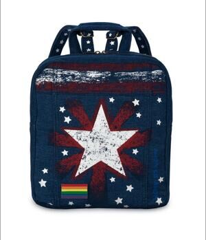 NWT Disney Parks America Chavez Denim Backpack Dr. Strange in Multiverse Madness